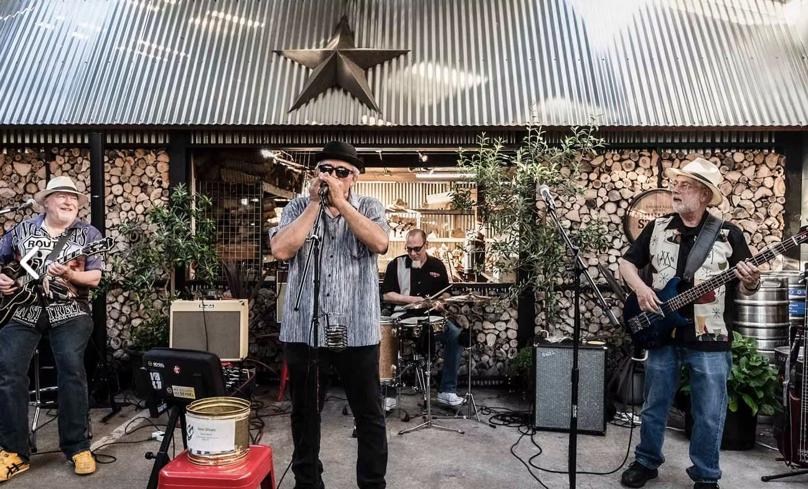 NEW SHOES BLUES BAND 4-7PM