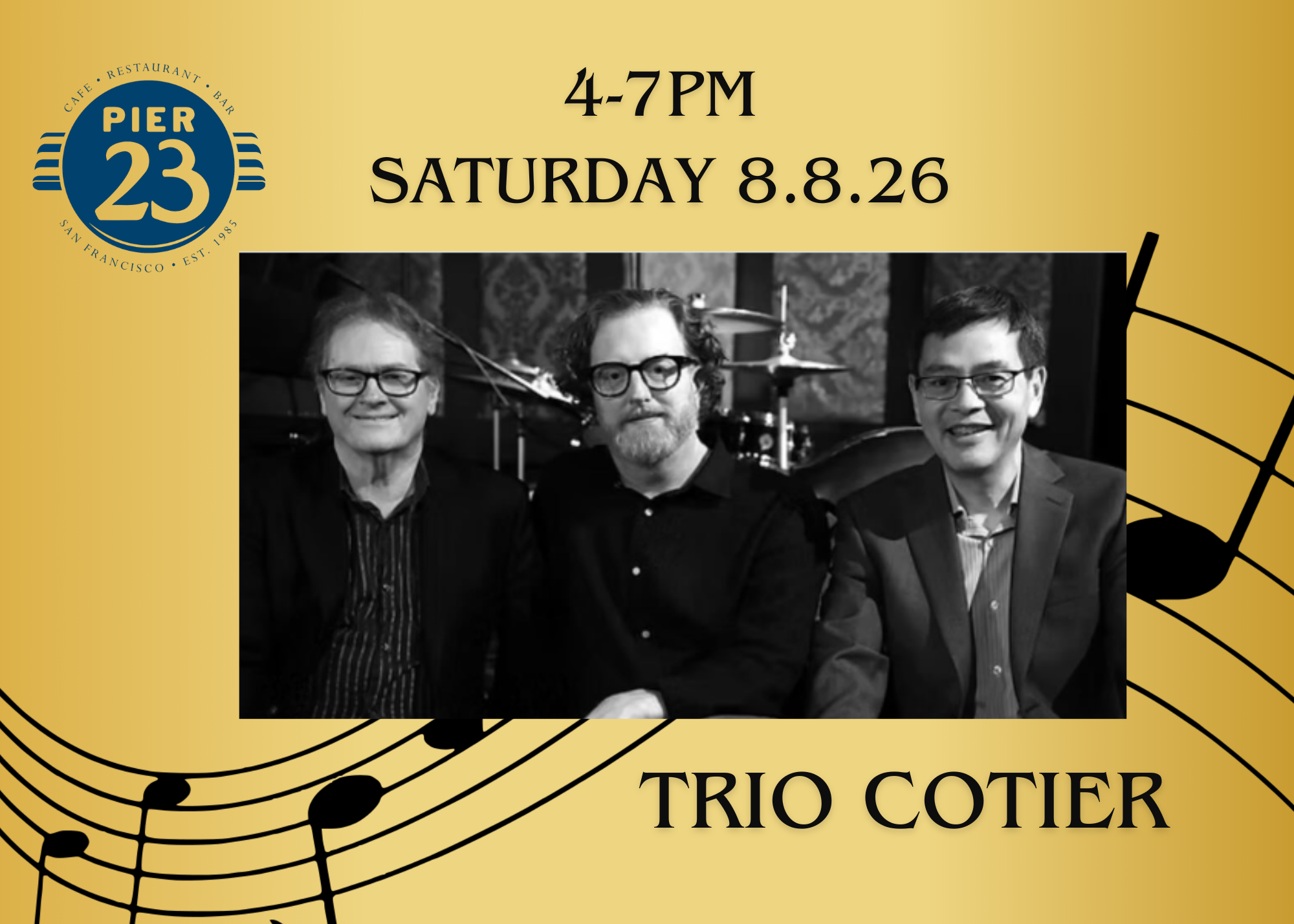 TRIO COTIER 4-7PM