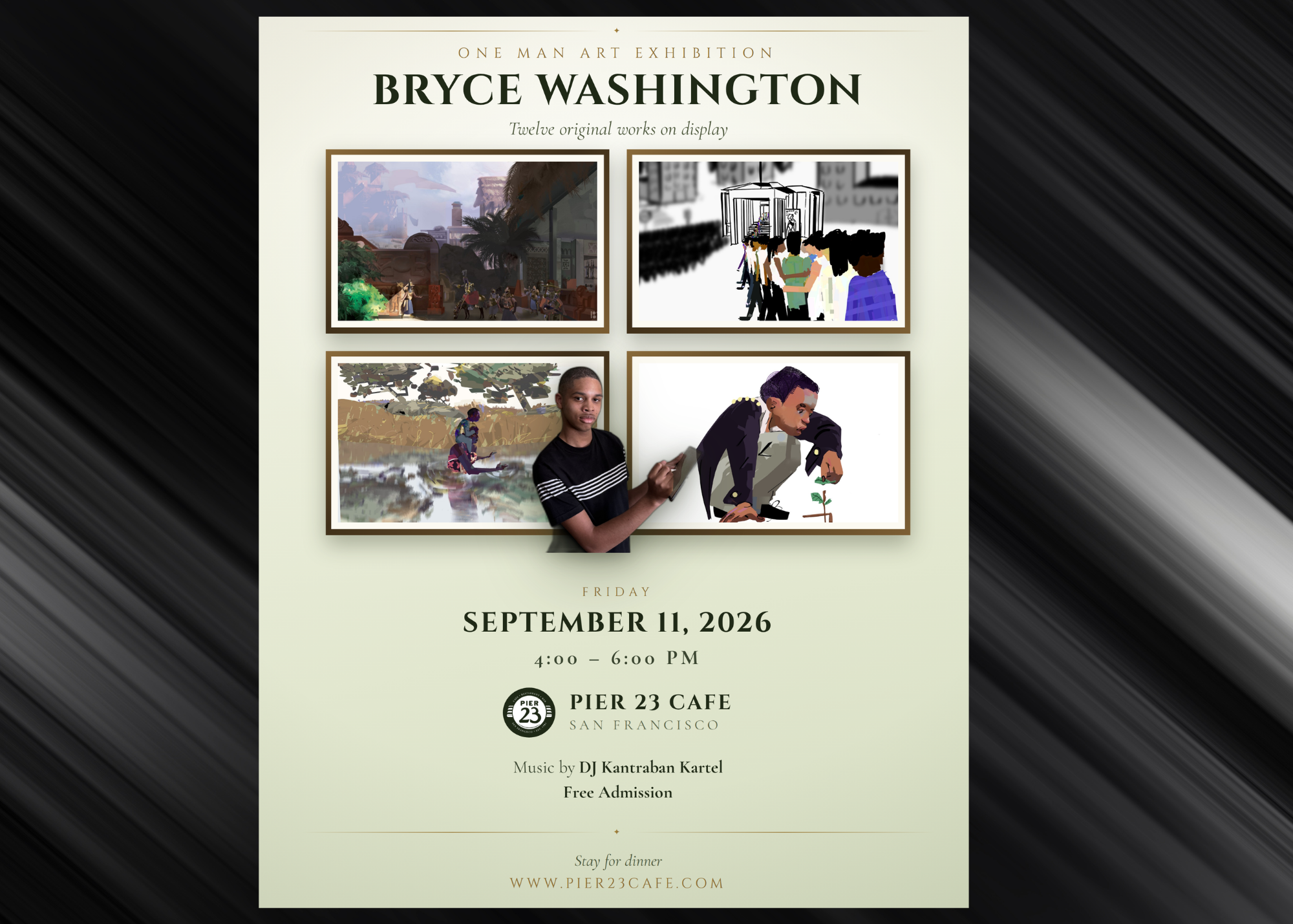 BRYCE WASHINGTON ARTIST RECEPTION