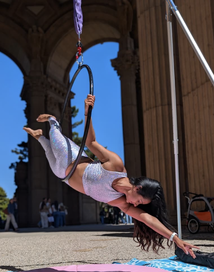 Aerial Hoop X Pier 23 Cafe