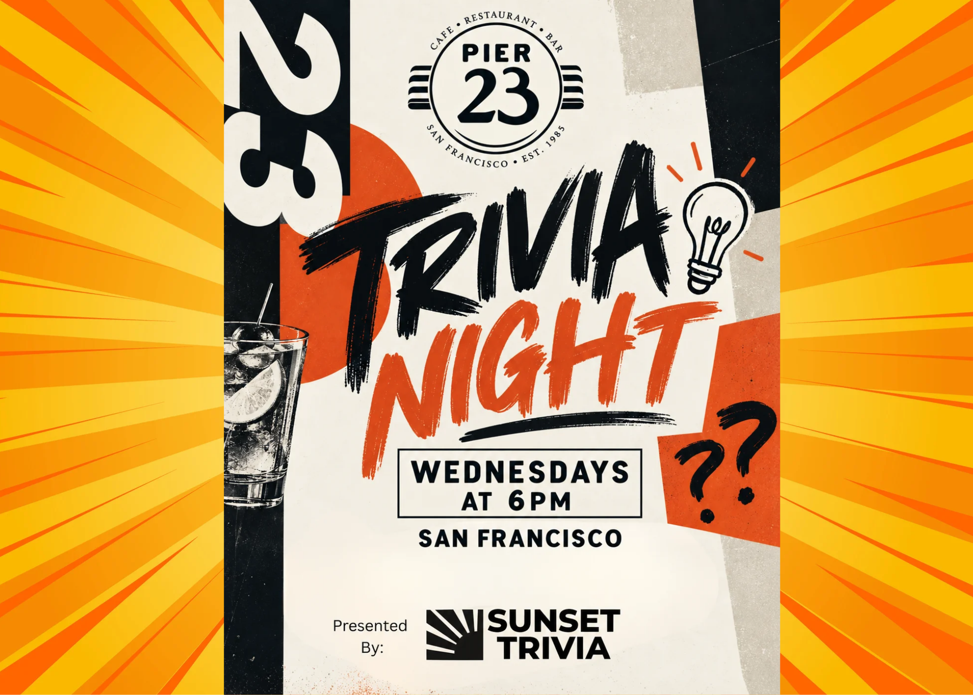 TRIVIA NIGHT 6-8PM