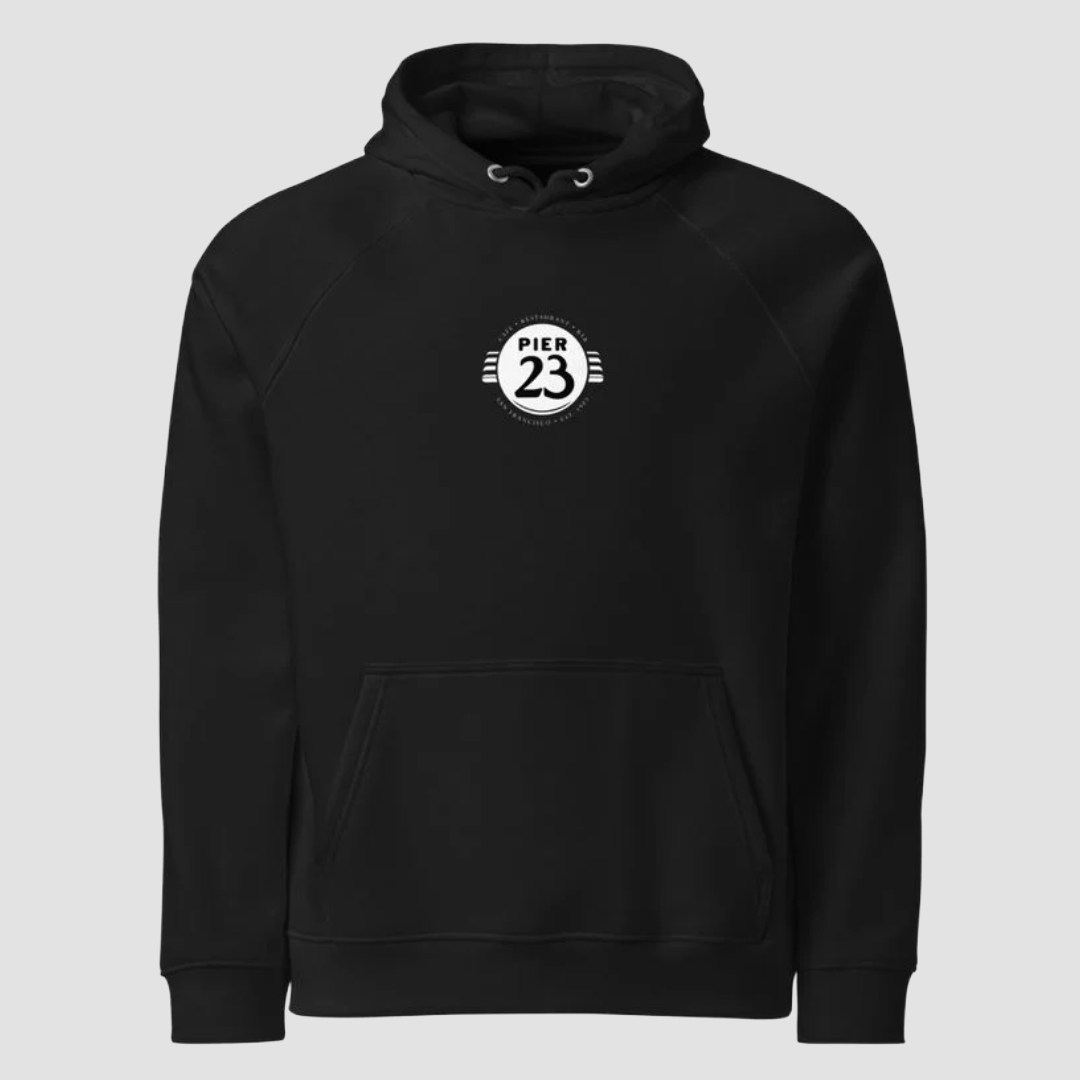 Unisex Eco Raglan Hoodie (black) From $54.50
