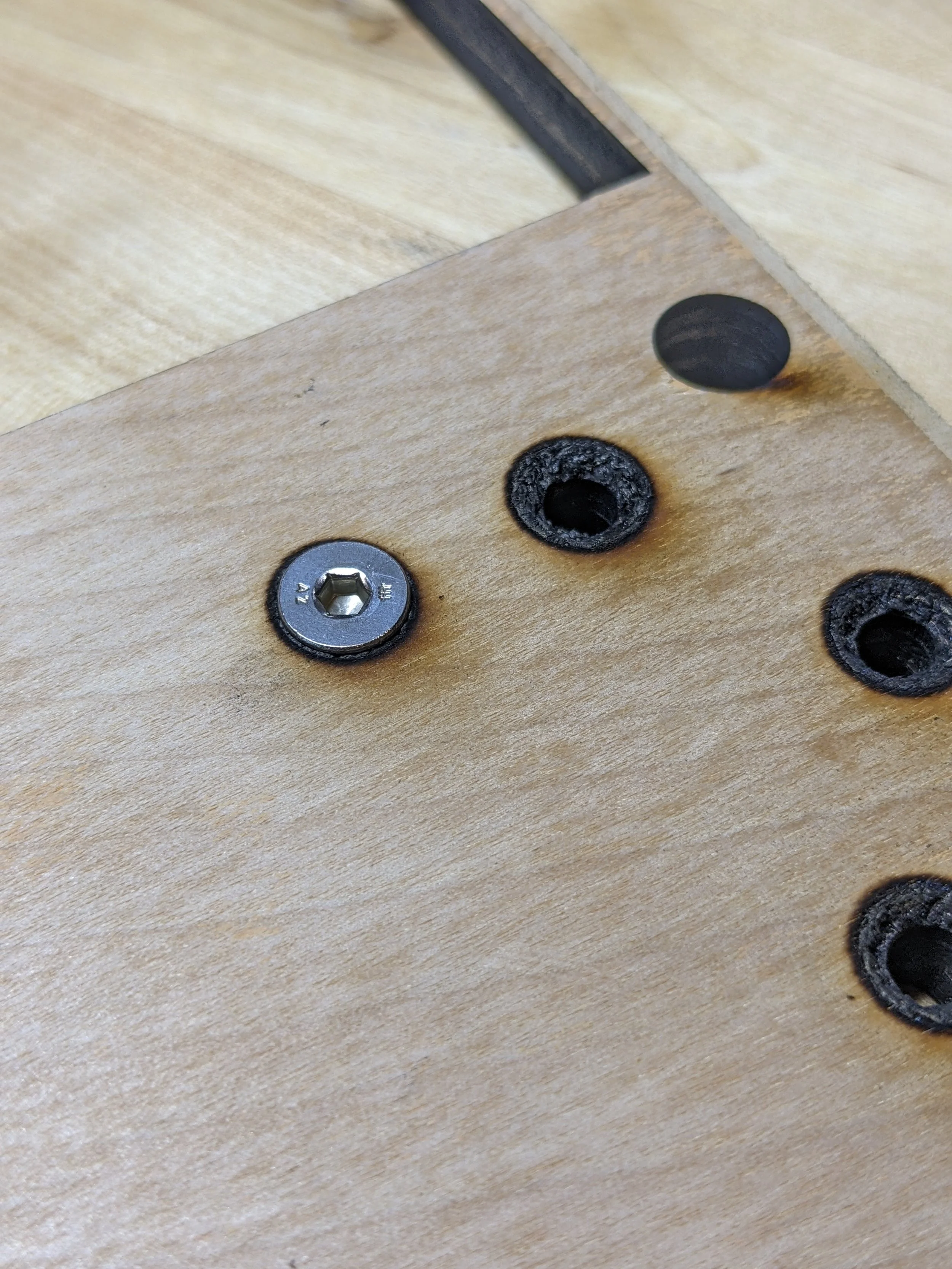 Laser Cutting Countersunk Holes