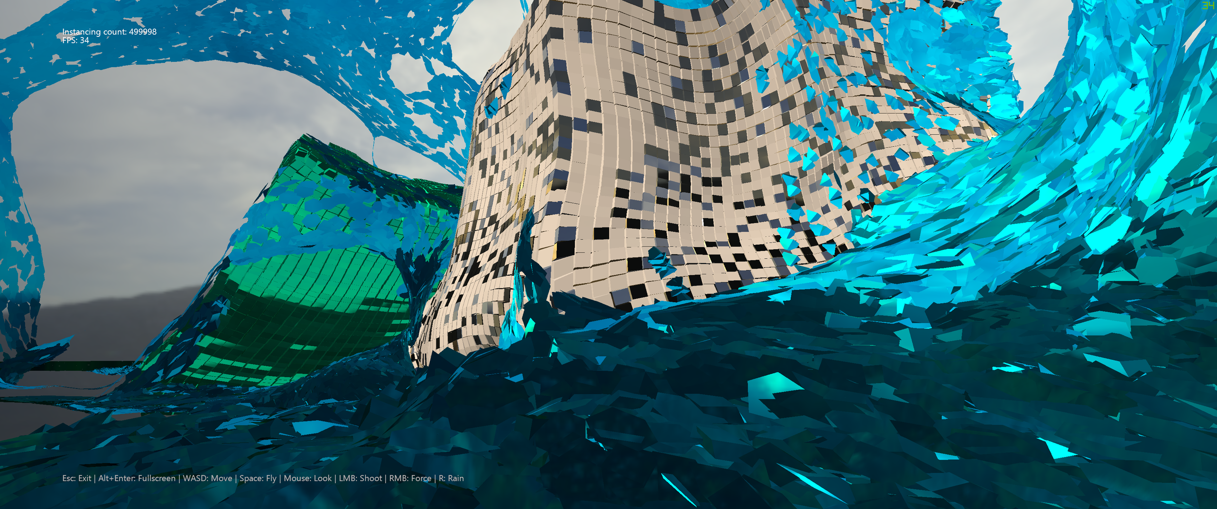 Multi-material & Physically Based Rendering Test