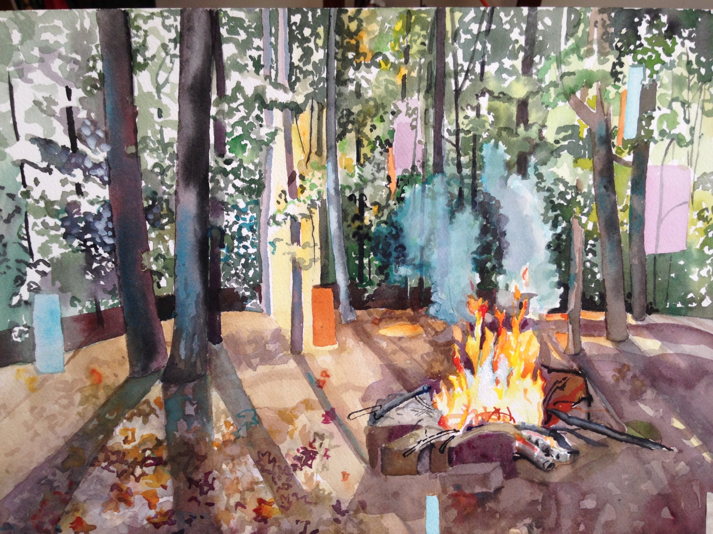 Burn in the Woods