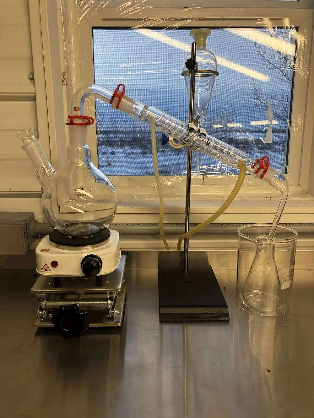 Alcohol by Volume Using Distillation/Hydrometry Technique