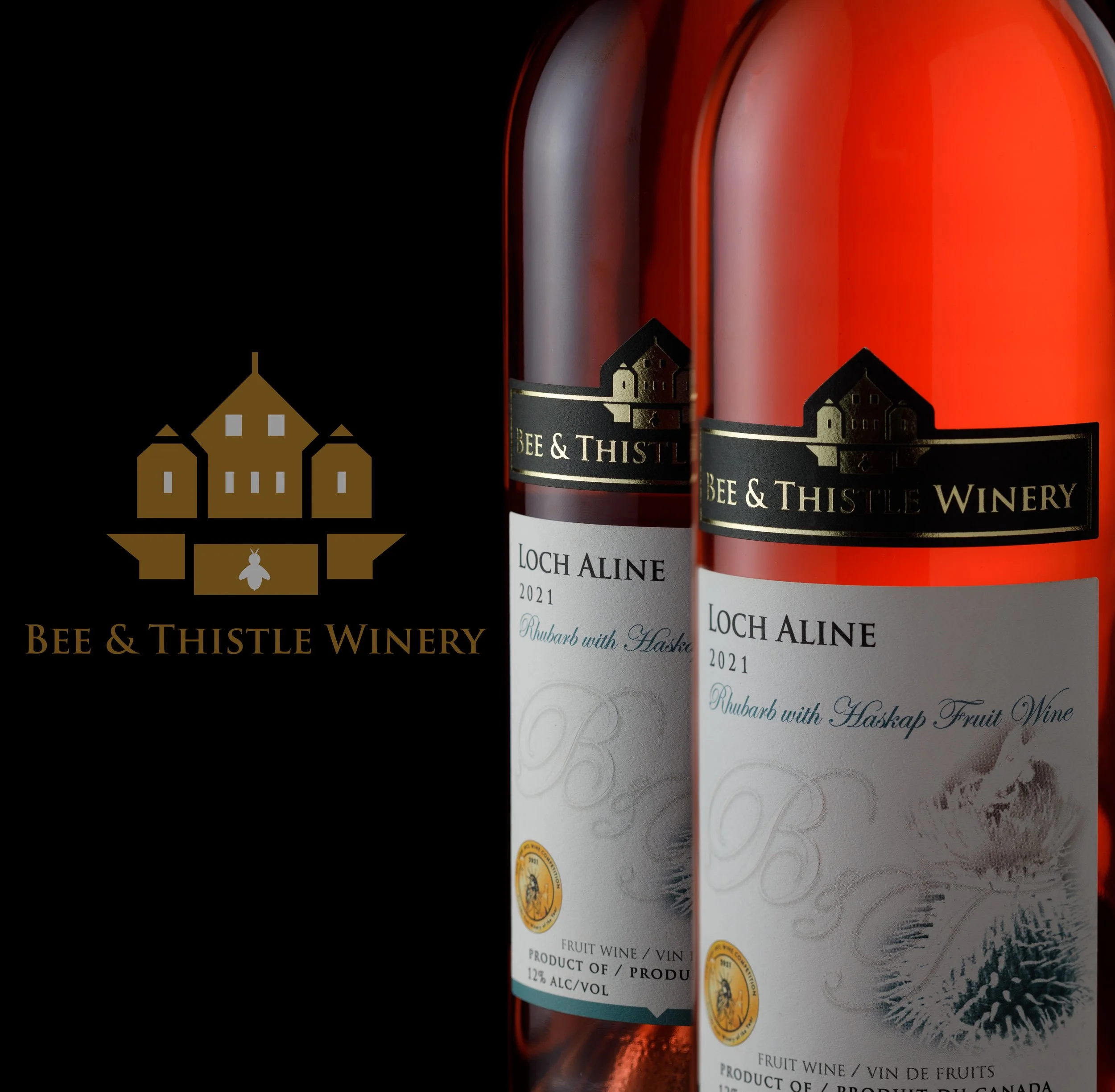 LOCH ALINE 2021 Rhubarb with Haskap Fruit Wine