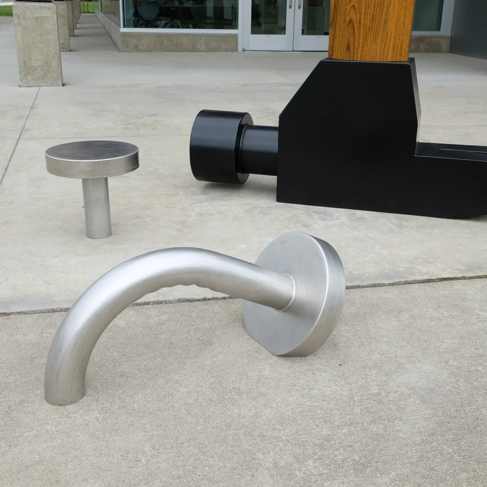 Note the wood-grain powder-coat finish on the hammer's handle by RMC Powder-coating, Seattle, WA