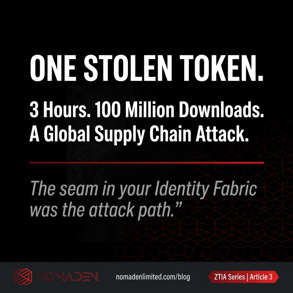 The Fabric Is the Defense: What This Week's Attacks Tell Us About Identity, Supply Chains, and the Cost of Unfinished Architecture
