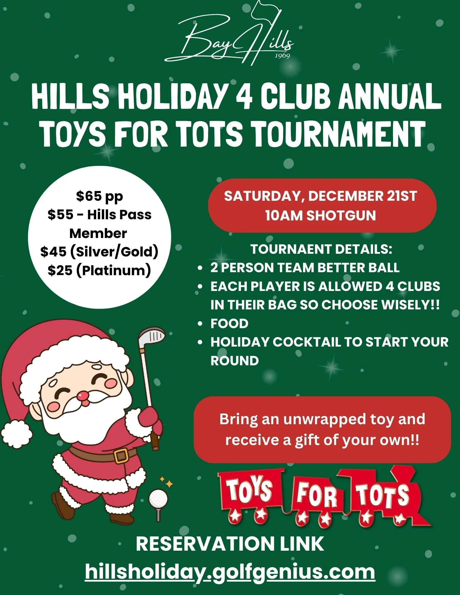 Winter Golf Tournament