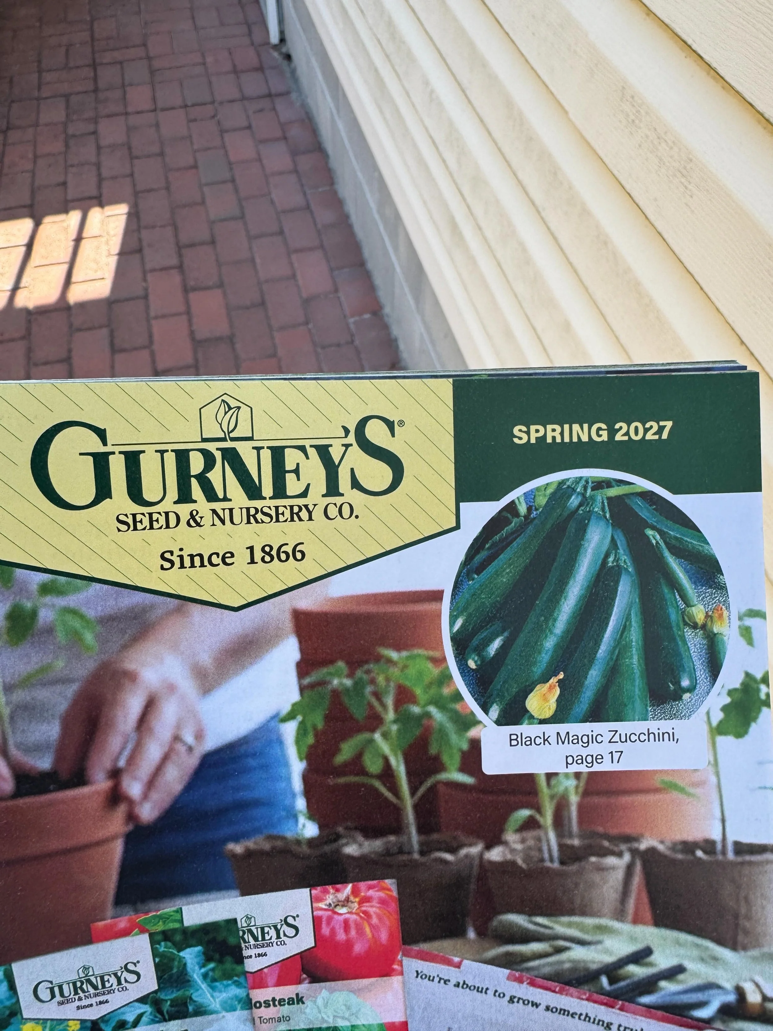 I swear these catalogs come out earlier every year.
