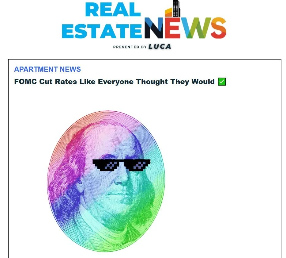 FOMC Cut Rates Like Everyone Thought They Would