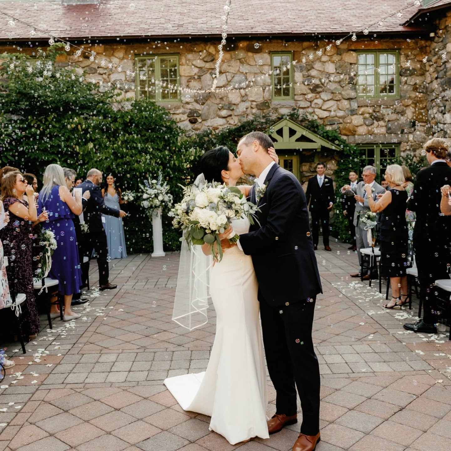 Who doesn't love bubbles! 

Maybe it is my childlike enthusiasm and I love a bubble exit, not only are bubbles a great alternative to confetti, they float in the air longer giving your photographer time to get the perfect shot.
.
.
.
Wedding Manageme