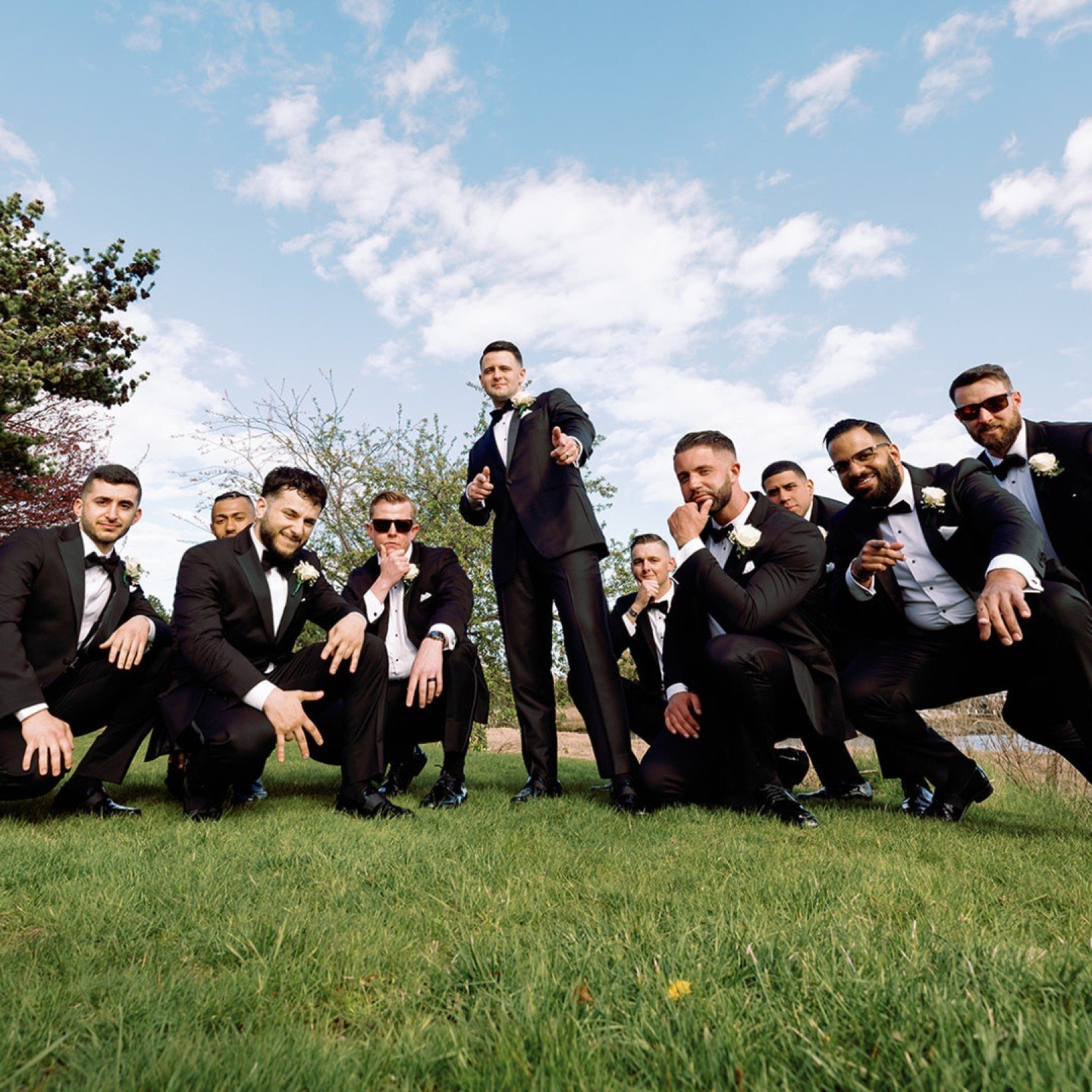 Let's hear it for the boys!
.
.
.
Venue: @danversport
Photography: @tiffanyaxtmann
Event Management: @ljeventsma
Videographer: @lmproductions88
Floral Designer: Jeanette El Helou
D&eacute;cor &amp; Rentals: @luxury_touch_byhannah
Signage: @blushandlu