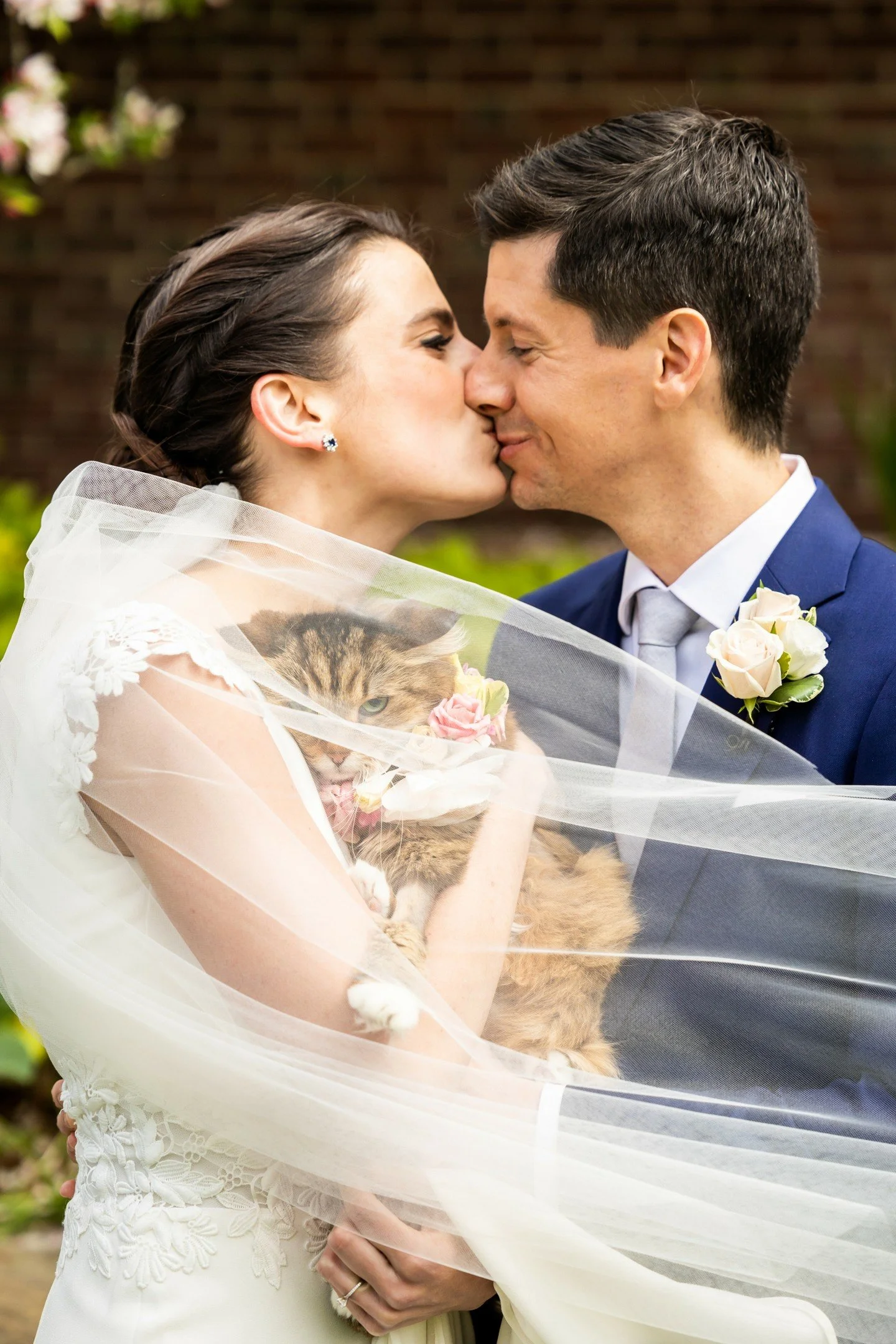 Some guests are simply non-negotiable.
.
.
.
Church:  @harvardepworth 
Venue:  @commanderevents
Photography:  @solarephotos
Videography:  @617weddings
Ceremony &amp; Cocktail Hour Music: @entertainmentspecialists
Entertainment:  @entertainmentspecial