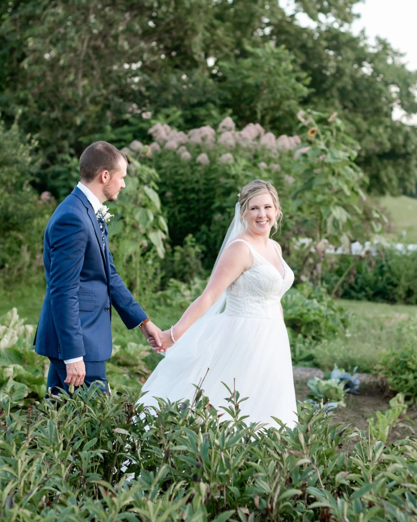 Five years ago this weekend, K &amp; W finally got to have their wedding celebration.

They had already said "I do" on their original date, during a time when weddings looked very different. A year later, they finally gathered everyone they