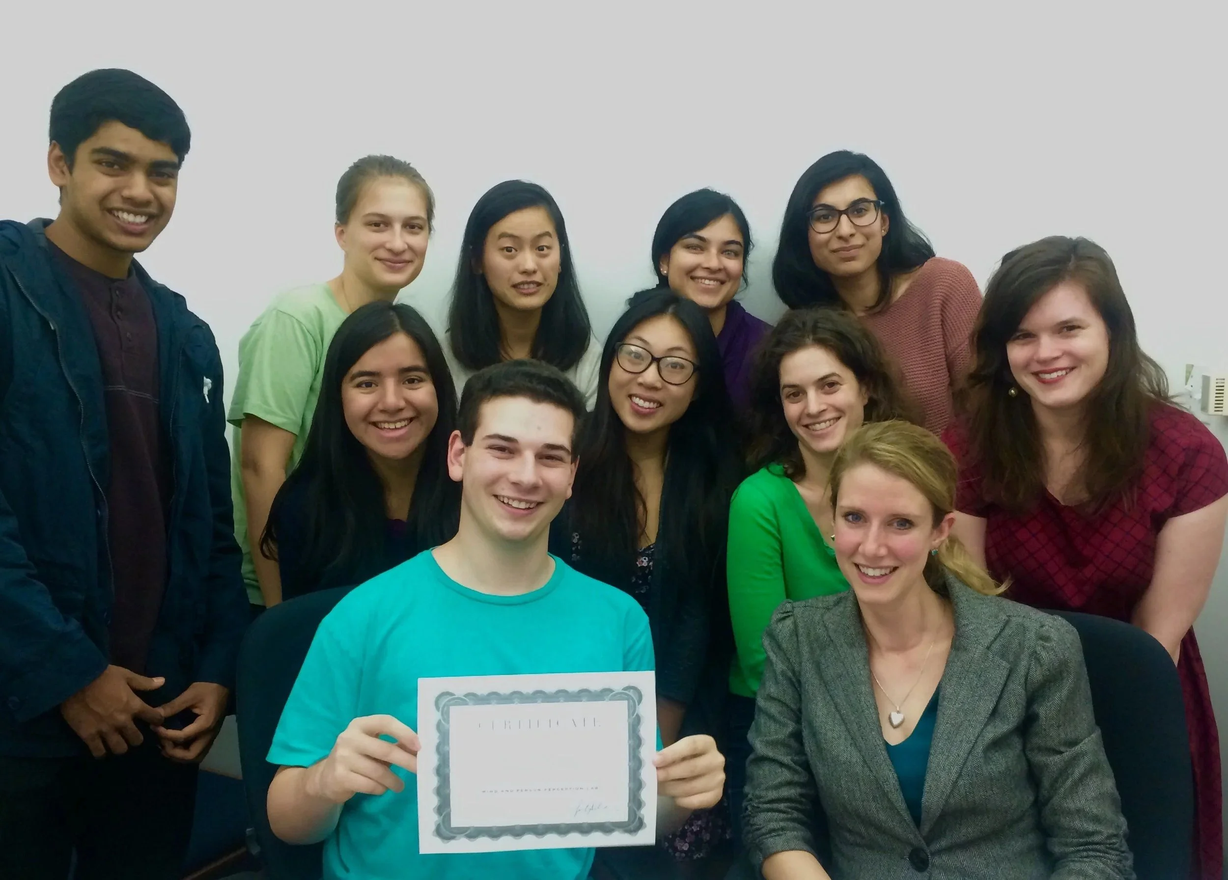 Winner of Lab Naming Contest (Michael Rosenblum)!