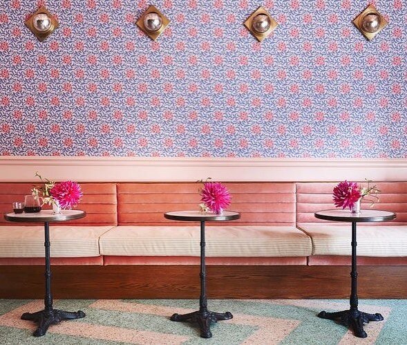 #inspo @kenfulk @voguemagazine 
#restaurantdesign #interiordesign #experiencedesign #bar #color #maximaliststyle