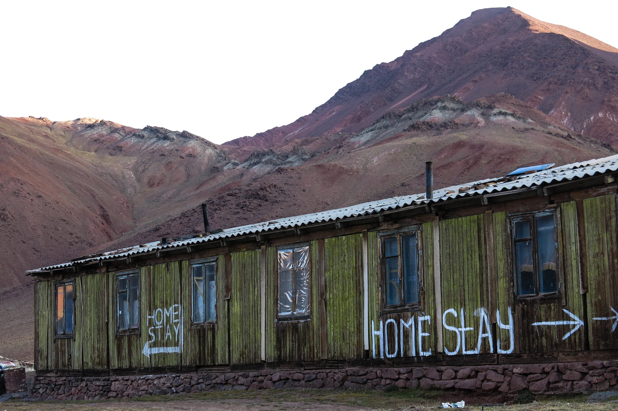We wondered at how a couple barely beyond their teens ended up living in this cold valley in the no man’s land between Kyrgyzstan and Tajikistan. PHOTO: ISOBEL EWING