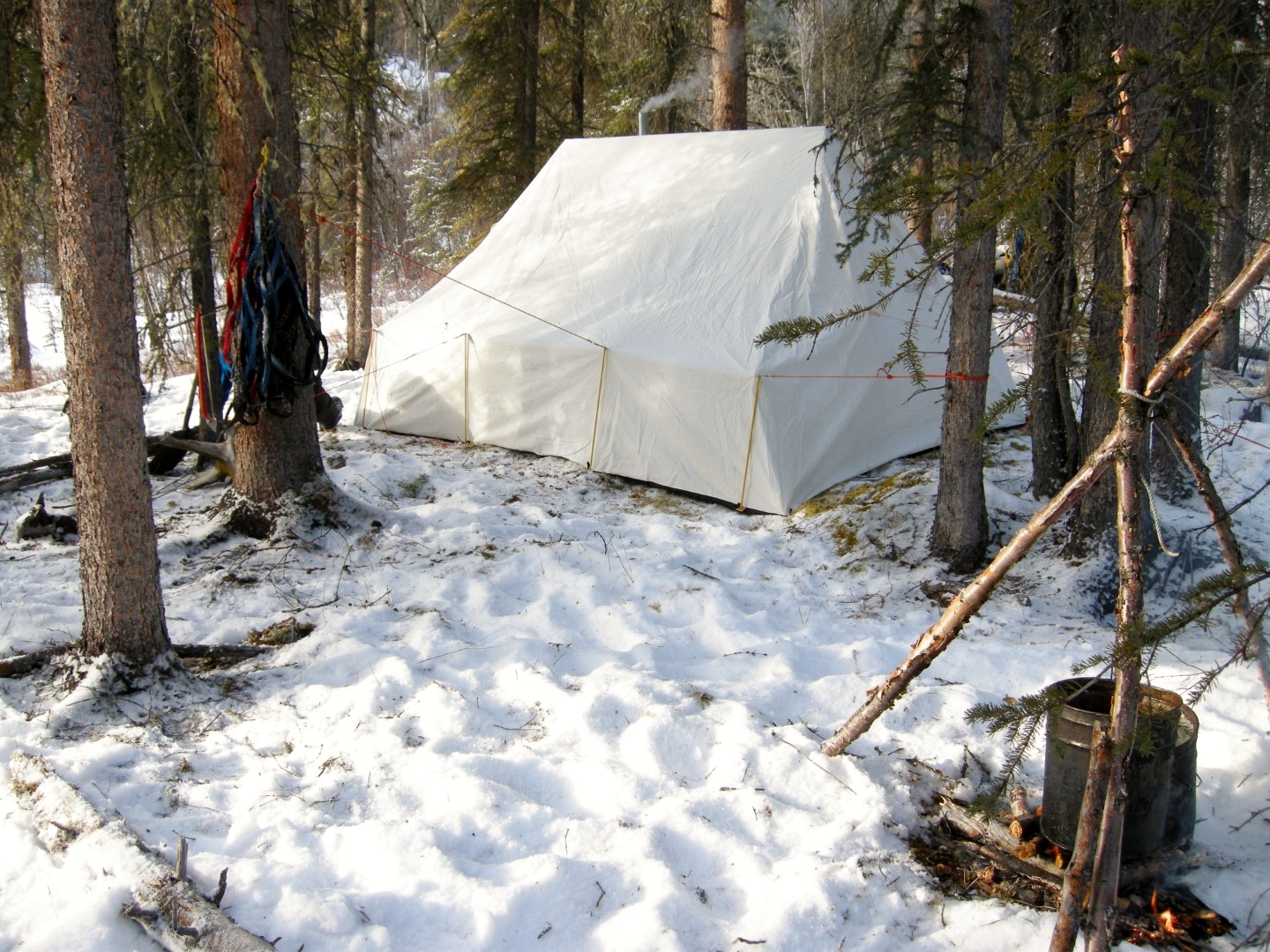 Snow Trekker wilderness Alaska, Yukon River