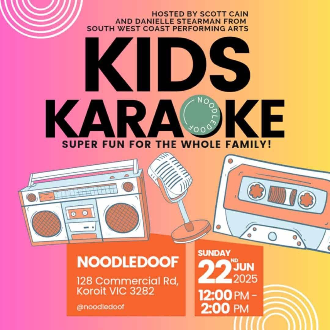 Does your kid love to sing? We'd love to hear them!! 
This Sunday 22nd June, 12-2pm 
Don't miss out on the good times and come along to our Karaoke event hosted by @swcperformingarts 
It will be super fun for the whole family! 
Book a table now via l