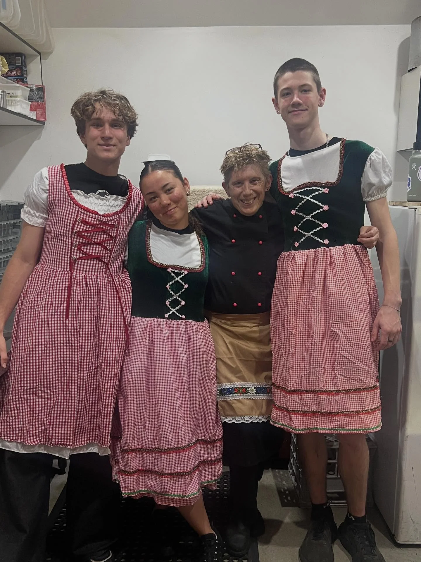 OKTOBERFEST 

Our dream team are ready for you! Meet Rex, Mia, Shez and Liam. They are getting in the spirit of things and so should you! 

Come on down and join the fun from 2pm. Tickets available at the door, it&rsquo;s a ripper arvo for it. Prost!
