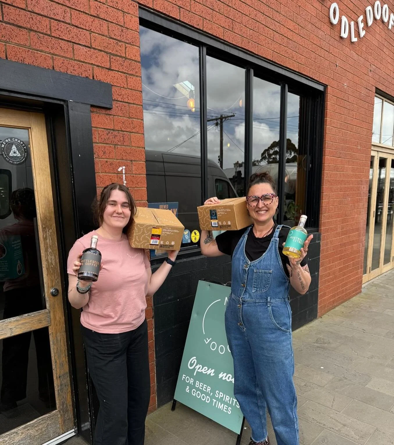 Friday Frenzy! 

Noodledoof never goes on sale, until now! 

This Friday the 21st November we are offering 20% off all take home product with any in store purchase. 

That&rsquo;s right, come grab a coffee and get 20% off a bottle of Koroit Gin. Grab