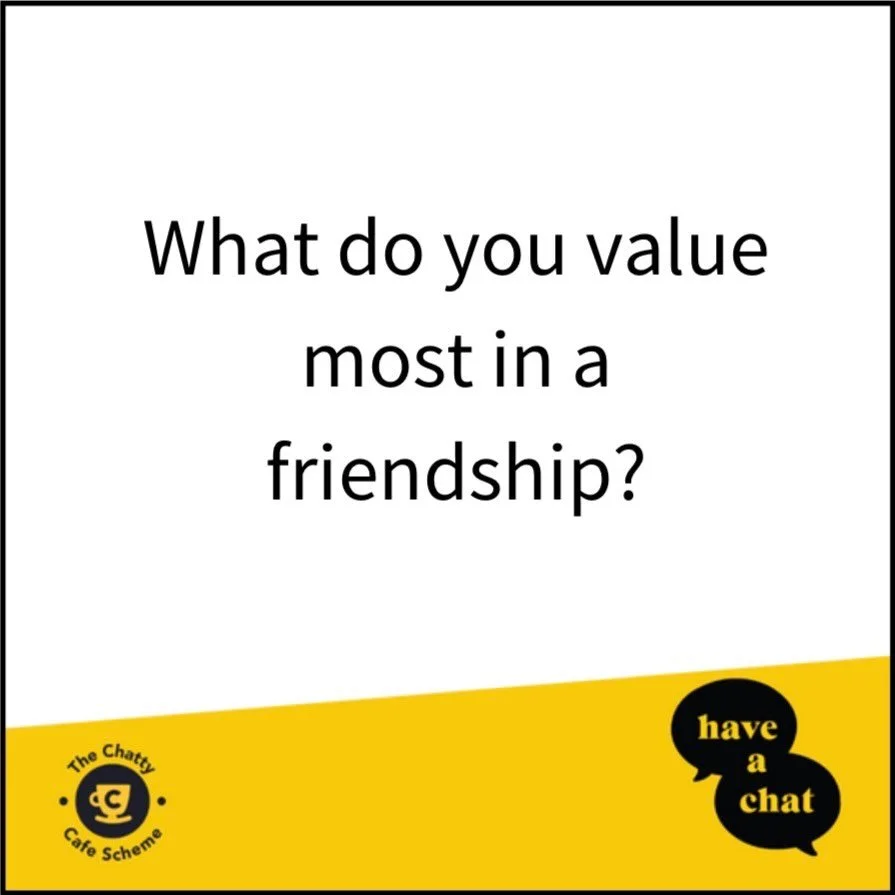 Come have a chat, have a cuppa or have a beer. Chatty Cafe is an opportunity to enjoy a chat in a relaxed space where everyone is welcome. 

This Friday at 2pm @noodledoof