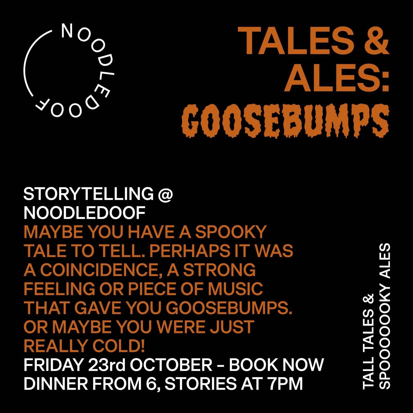Tales &amp; Ales: Goosebumps