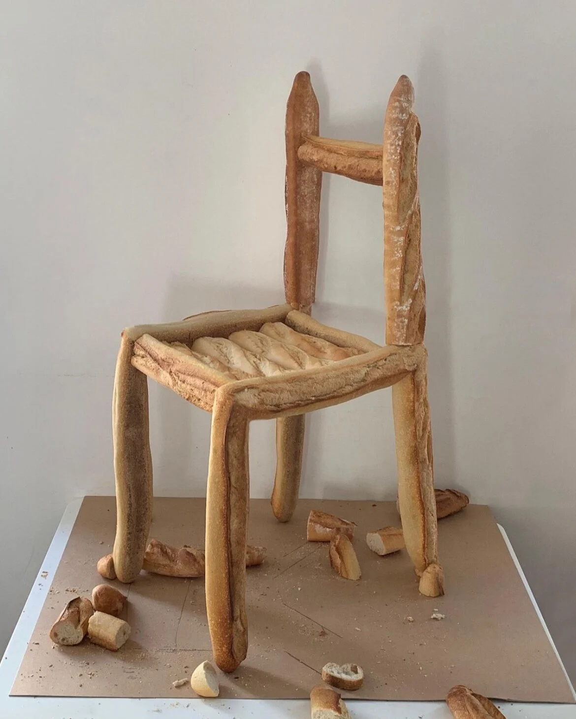  Baguette Chair Prototype I by Farine Furniture 