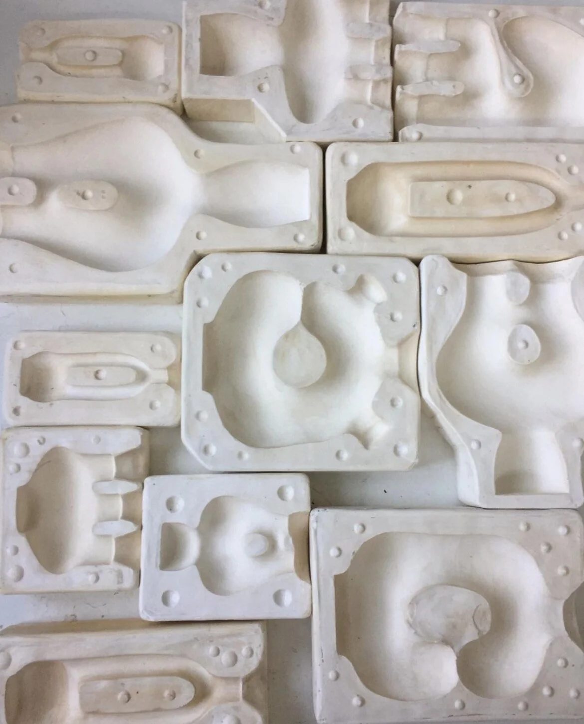  Simone Bodmer-Turner plaster molds 