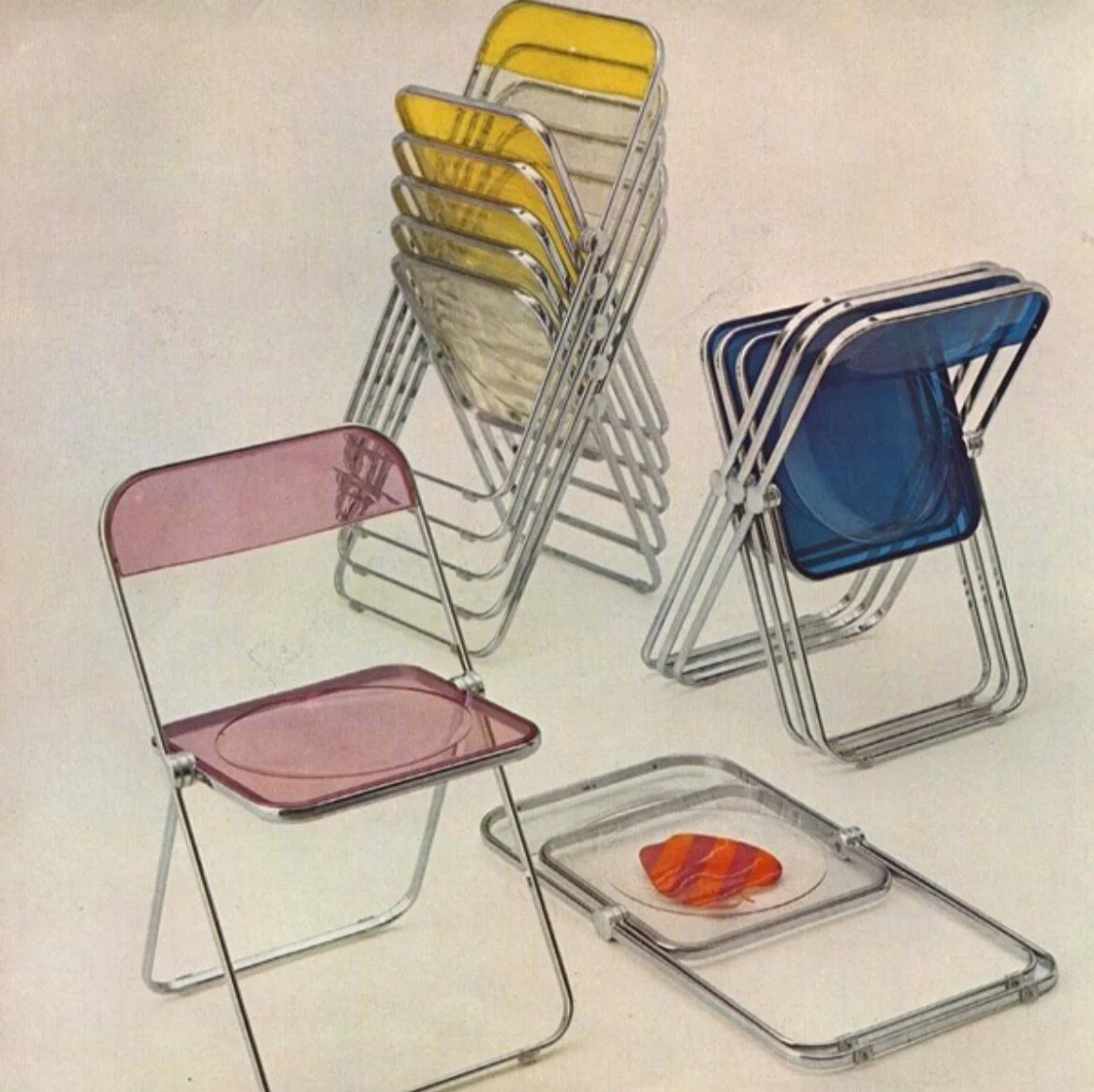  Plia char by Giancarlo Piretti, 1967 