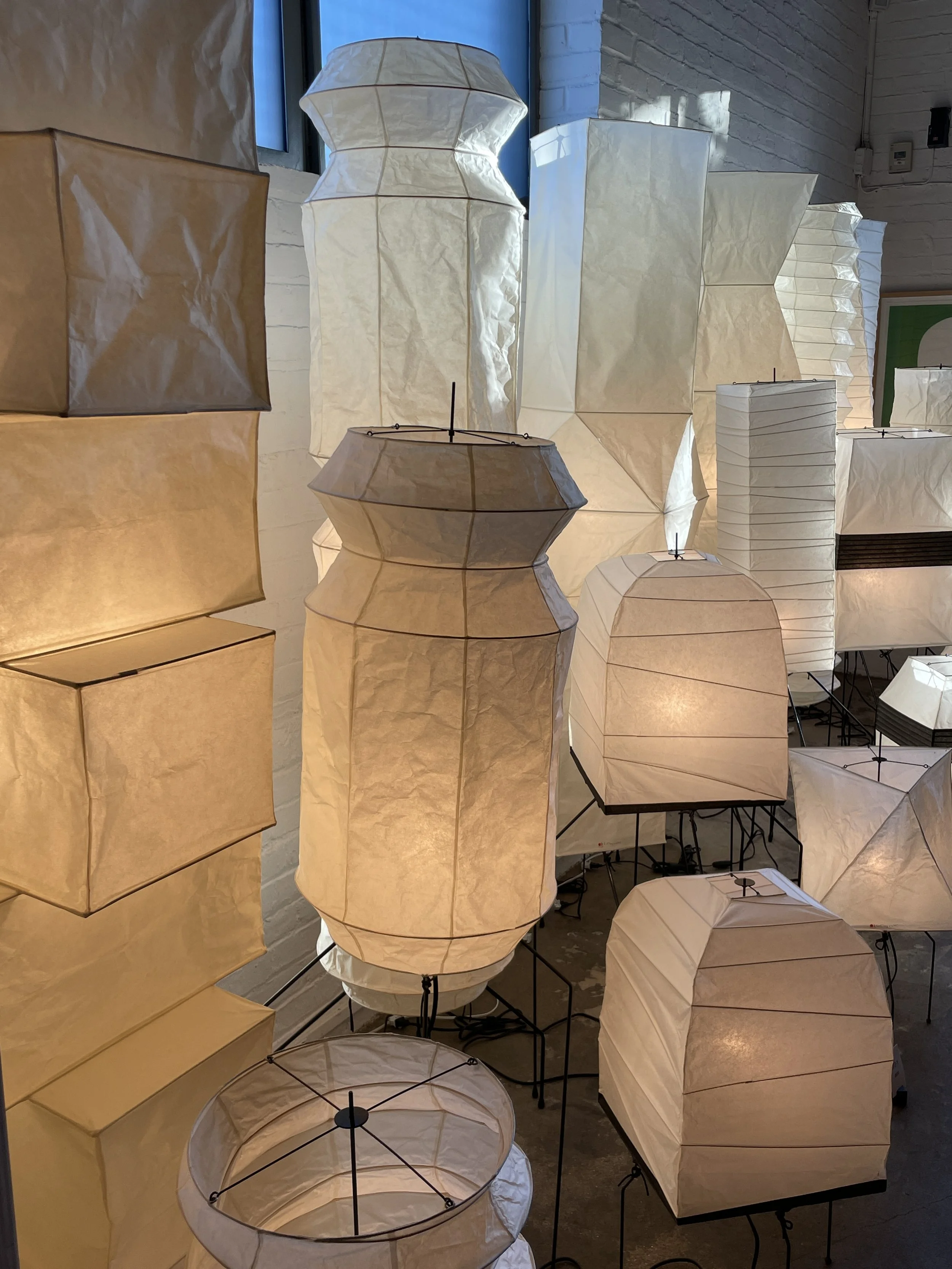  Akari Light Sculptures  — Noguchi Museum 