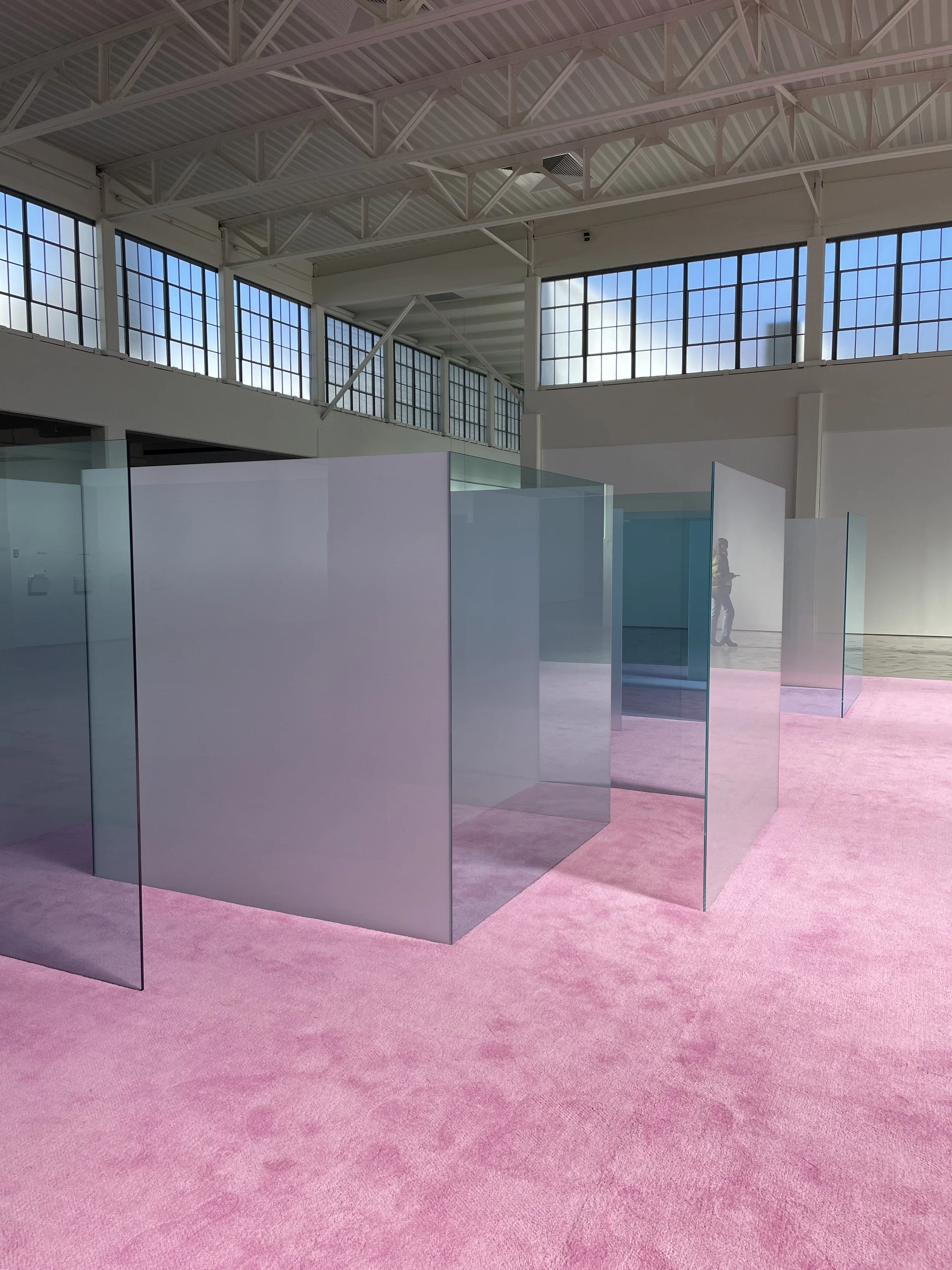  Duo Nesting Boxes by Larry Bell at Dia Beacon, NY 