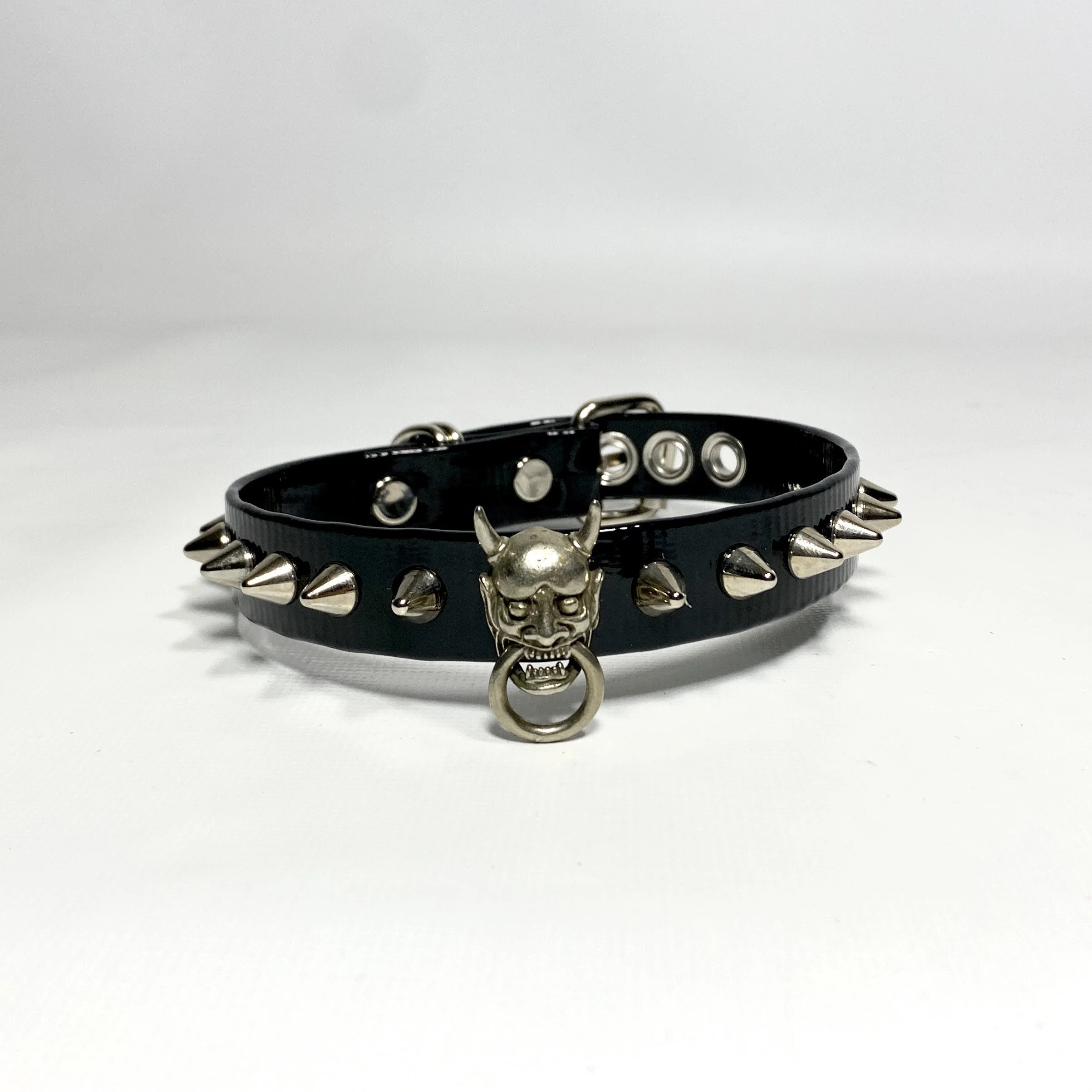 Spiked Hannya Collar