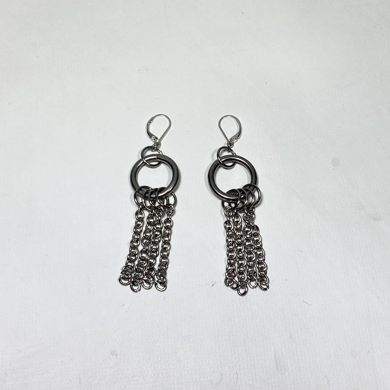 Chain Tassel earrings