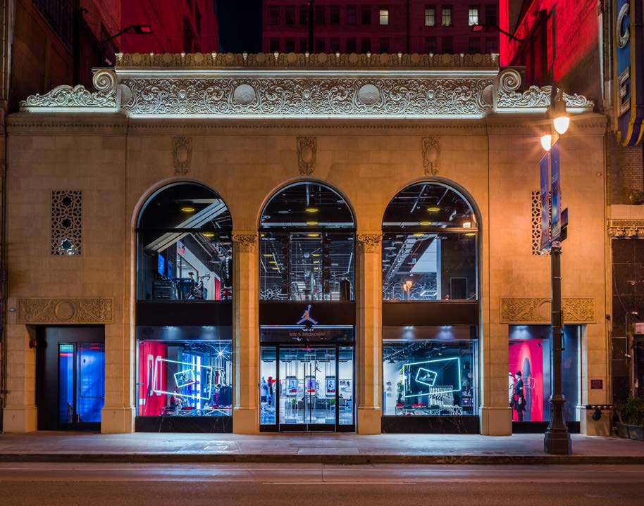 Nike Air Jordan Megastore on Broadway 