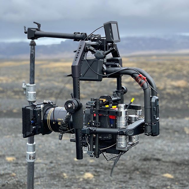 After a long travel we made it to Iceland for The Search. The Movi held its own against the 50+ mph winds in Iceland.