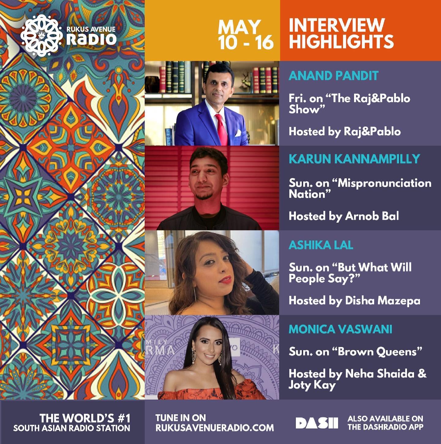 I feel it coming, I feel it coming babe 🥳 (Even though it&rsquo;s only Monday) 👇🏾

@therajpablo x @anandpandit 
@arnobbal x @karunk 
@disha.mazepa x @ashikalalalala 
@brownqueenspod x @monica_vaswani