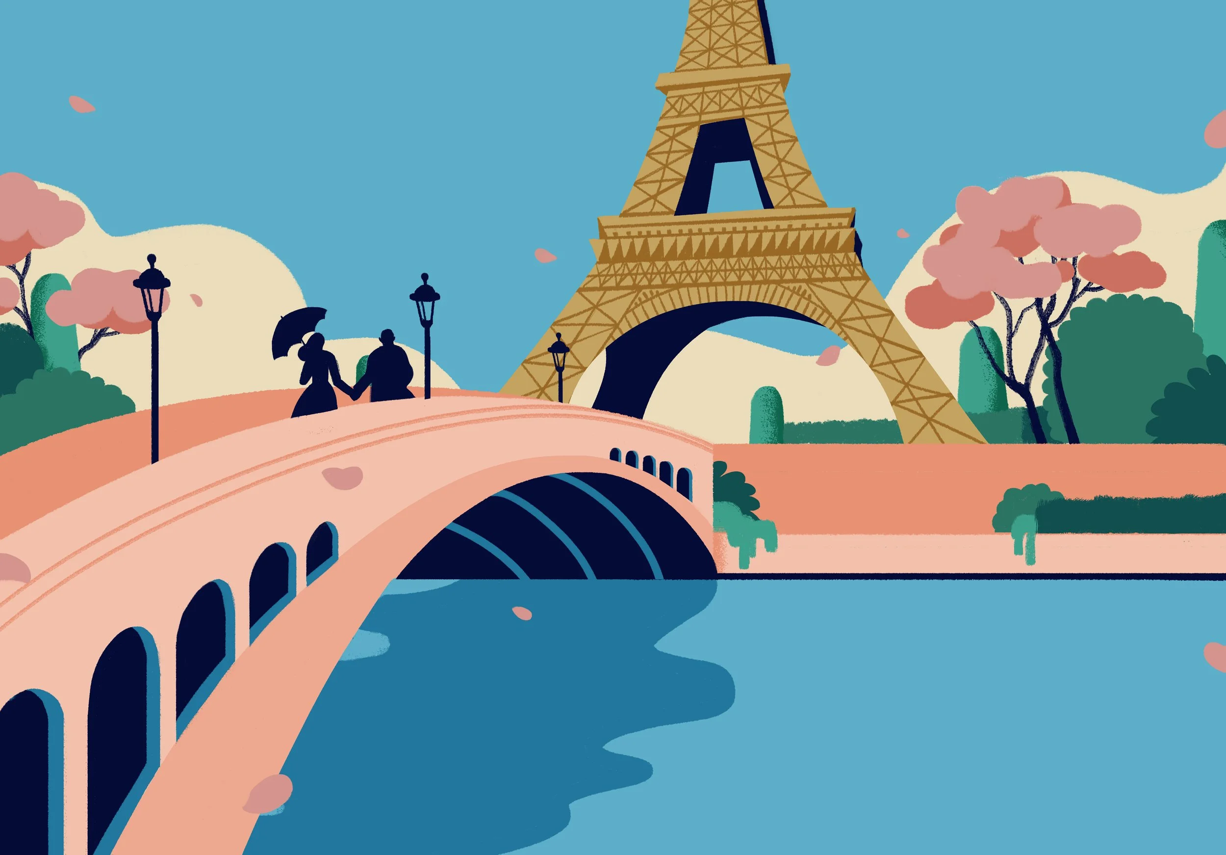 Van Cleef & Arpels | Four Season Illustration