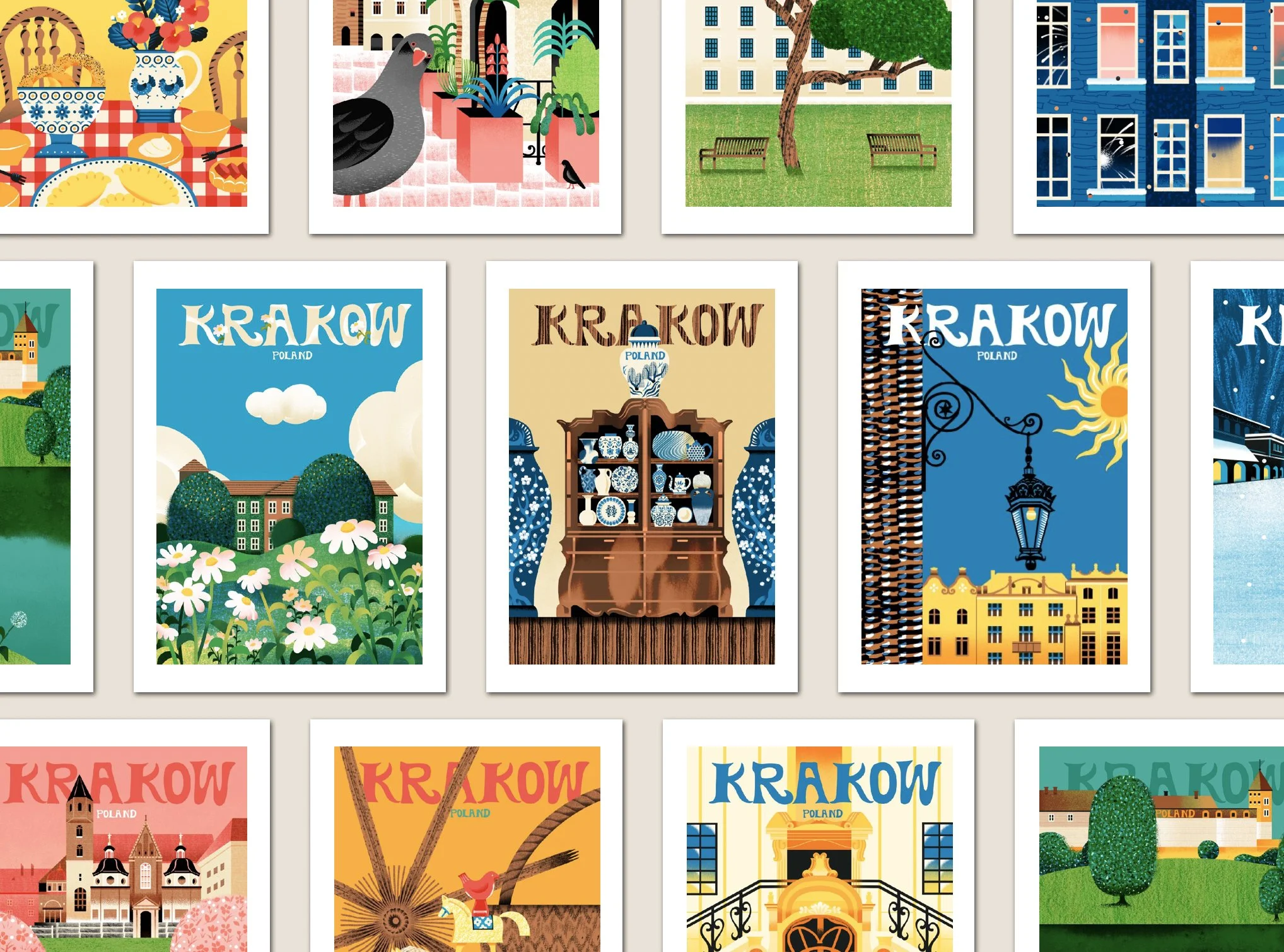 Krakow Poster-illustration-yulong .jpg