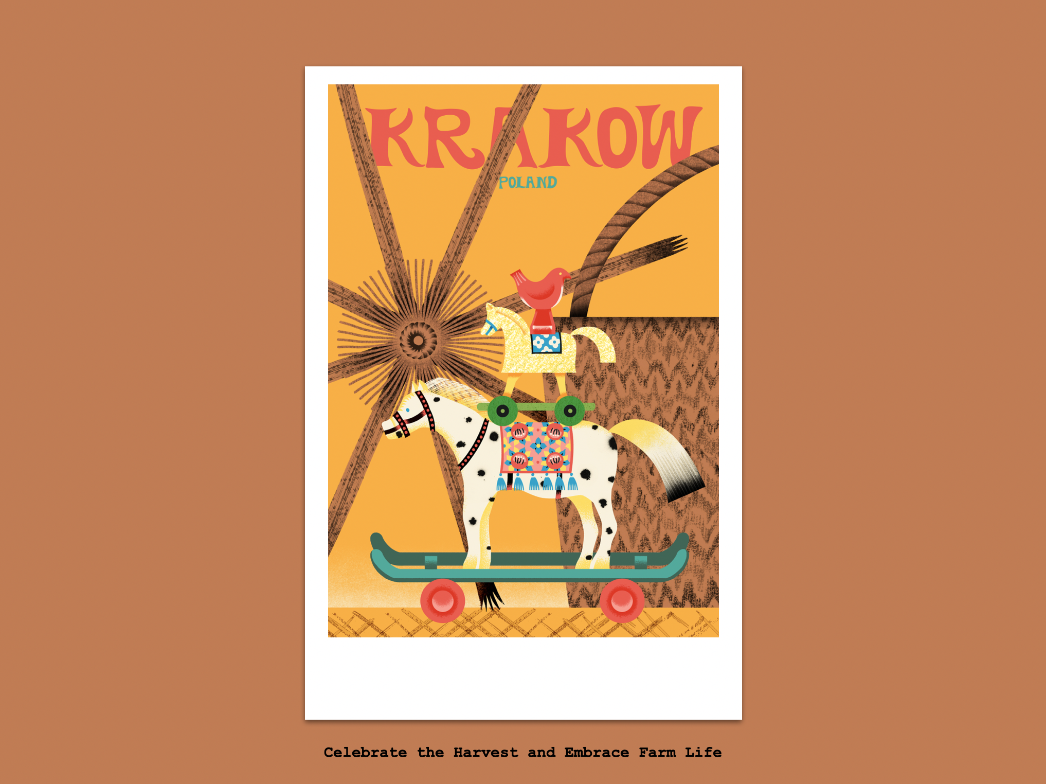 poland-poster-krakow-cityguide-travel-illustration-folkart.png