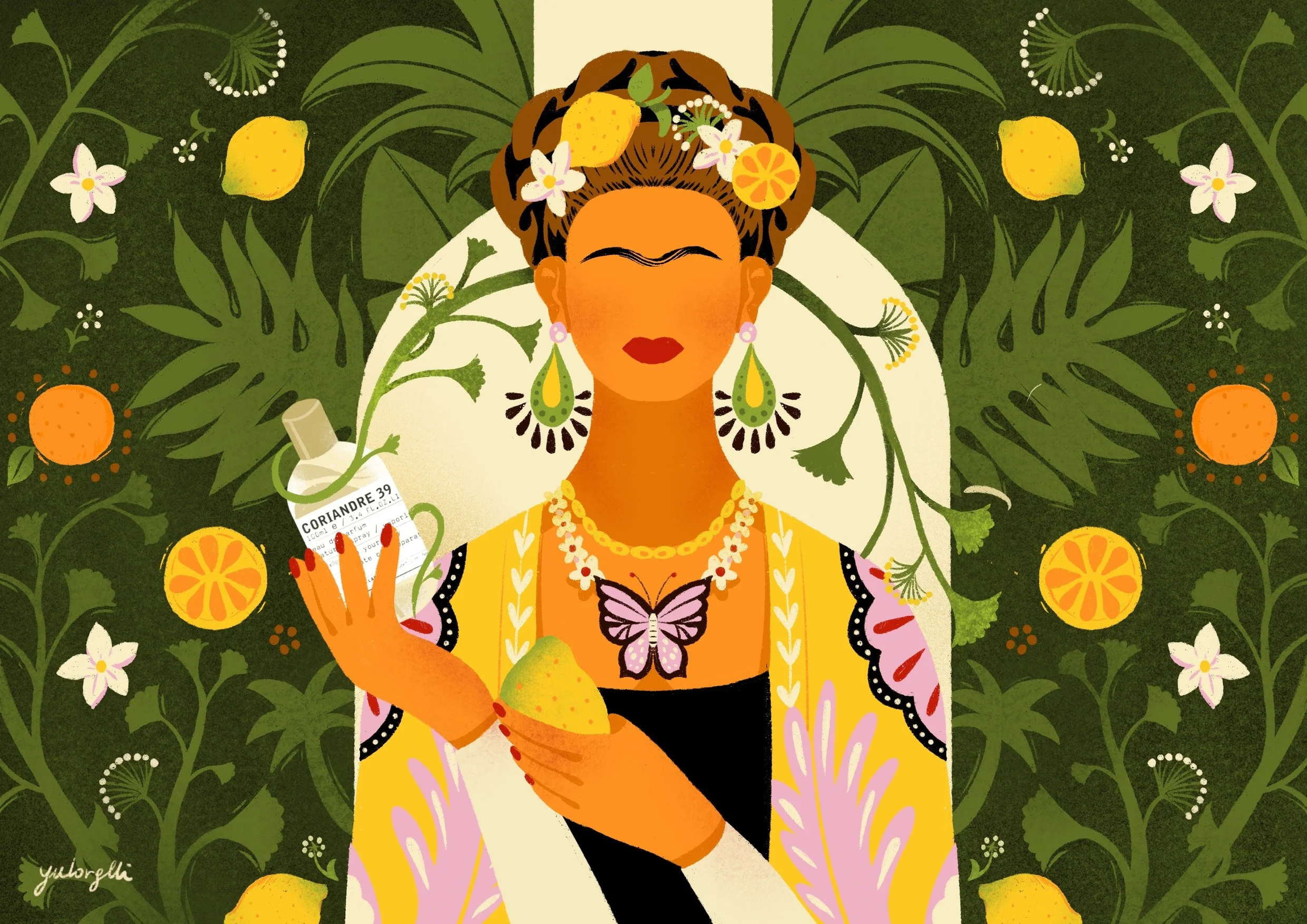 Frida Kahlo-mexican-illustration-fragrancelelabo-.JPG