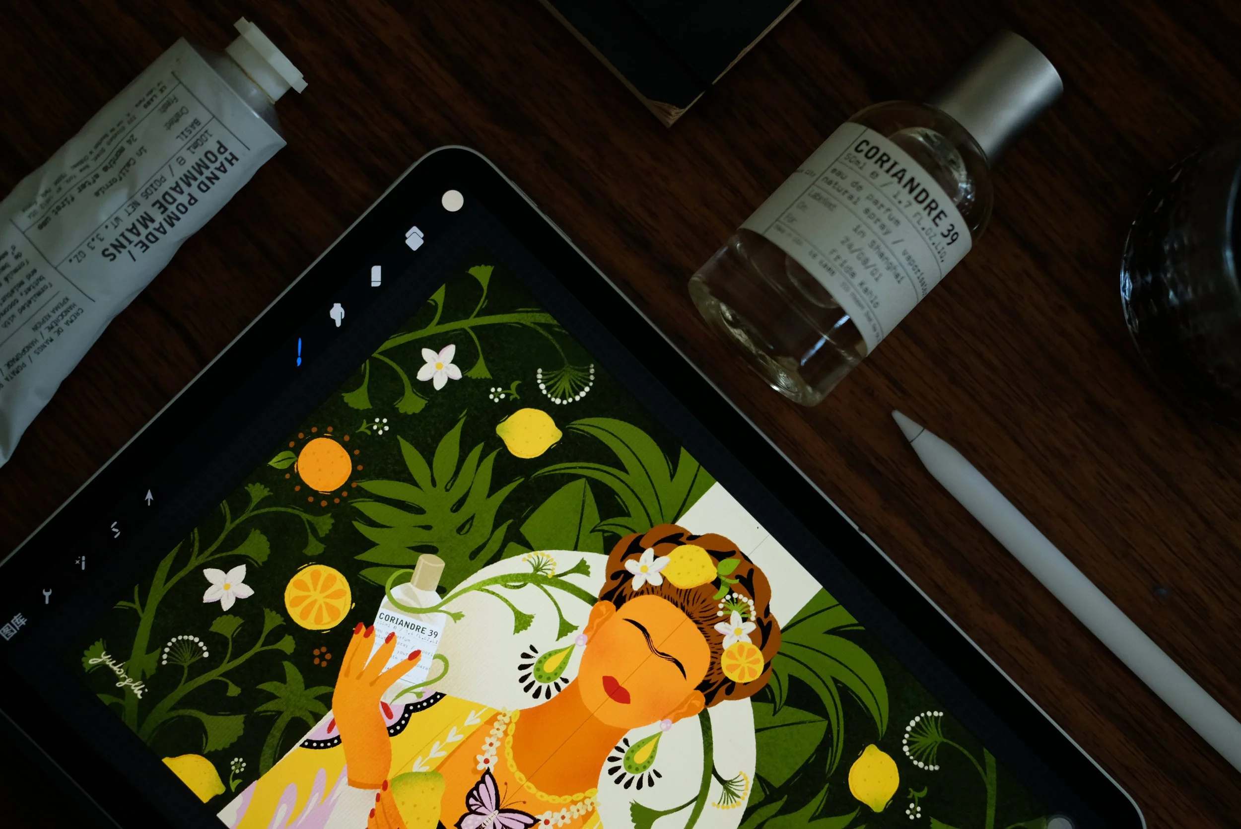 Frida Kahlo-mexican-illustration-fragrancelelabo-.JPG