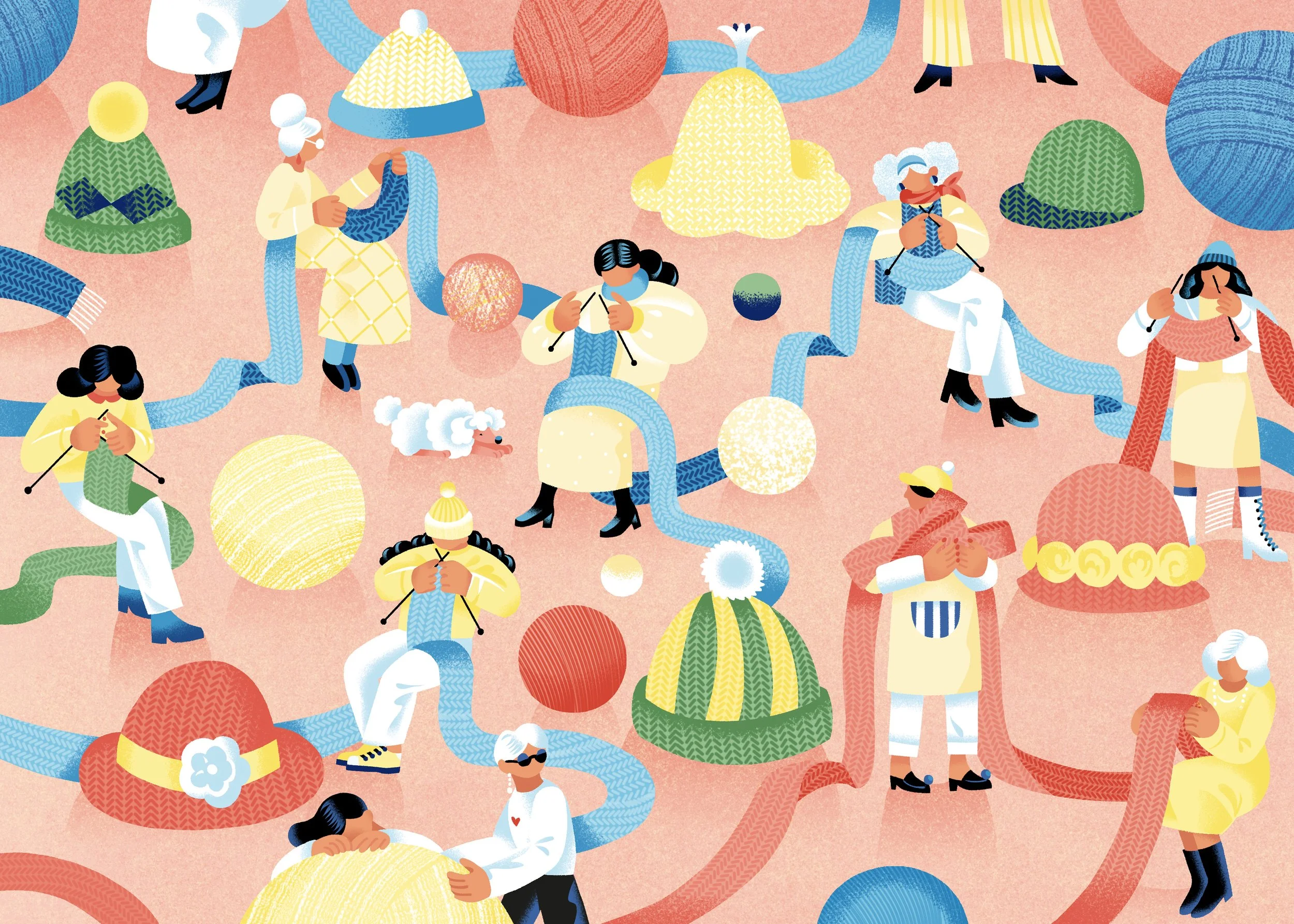 GLASS Magazine Illustration