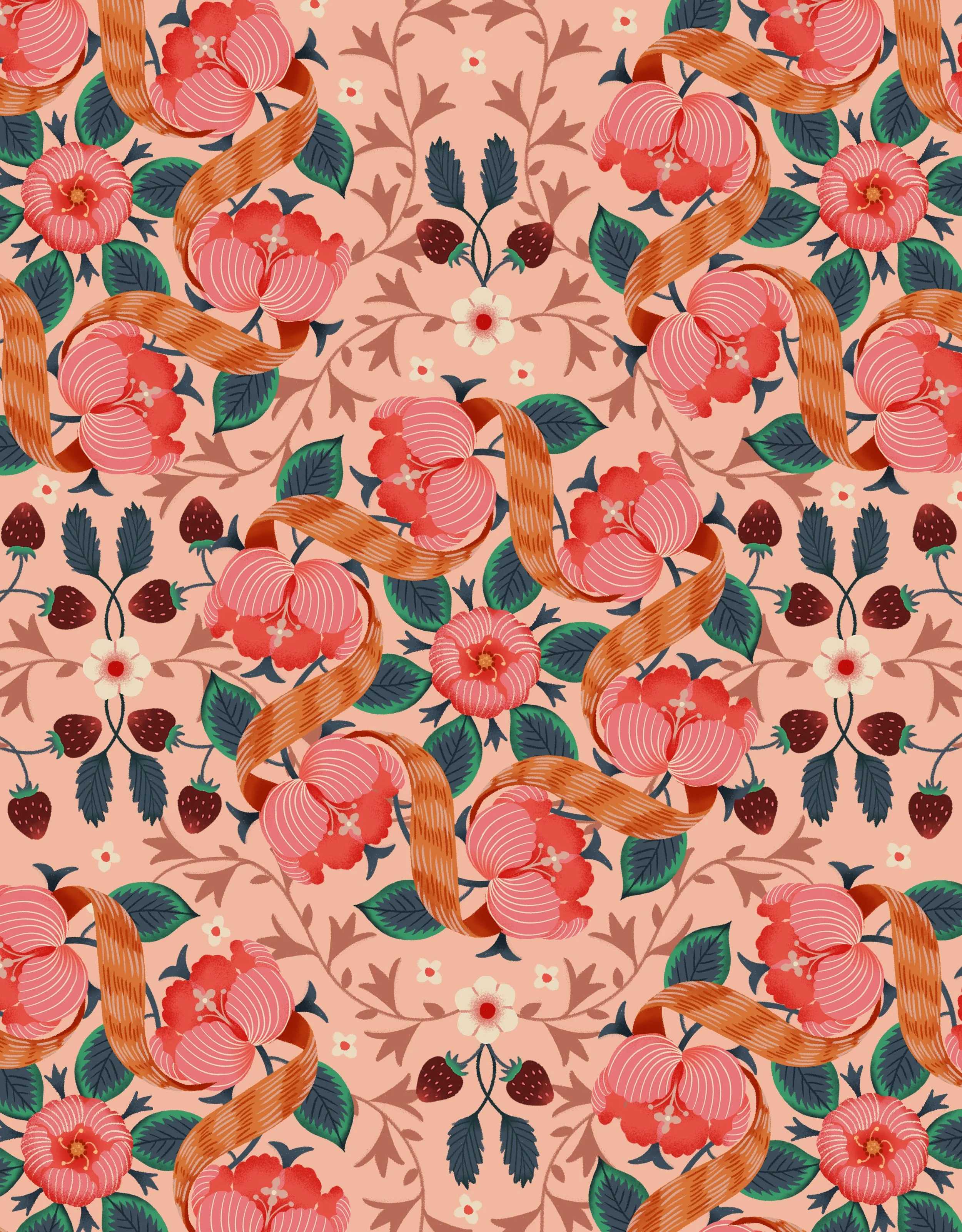 VOGUE Magazine | Flower Pattern