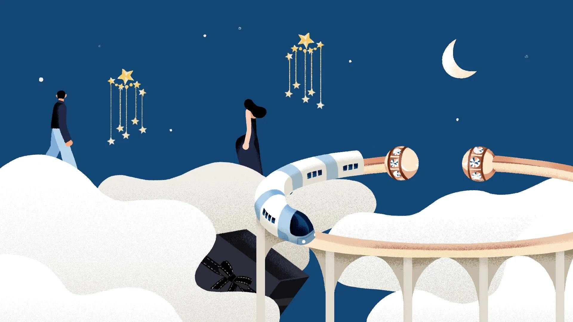 Net A Porter | CVD Social Media Illustration