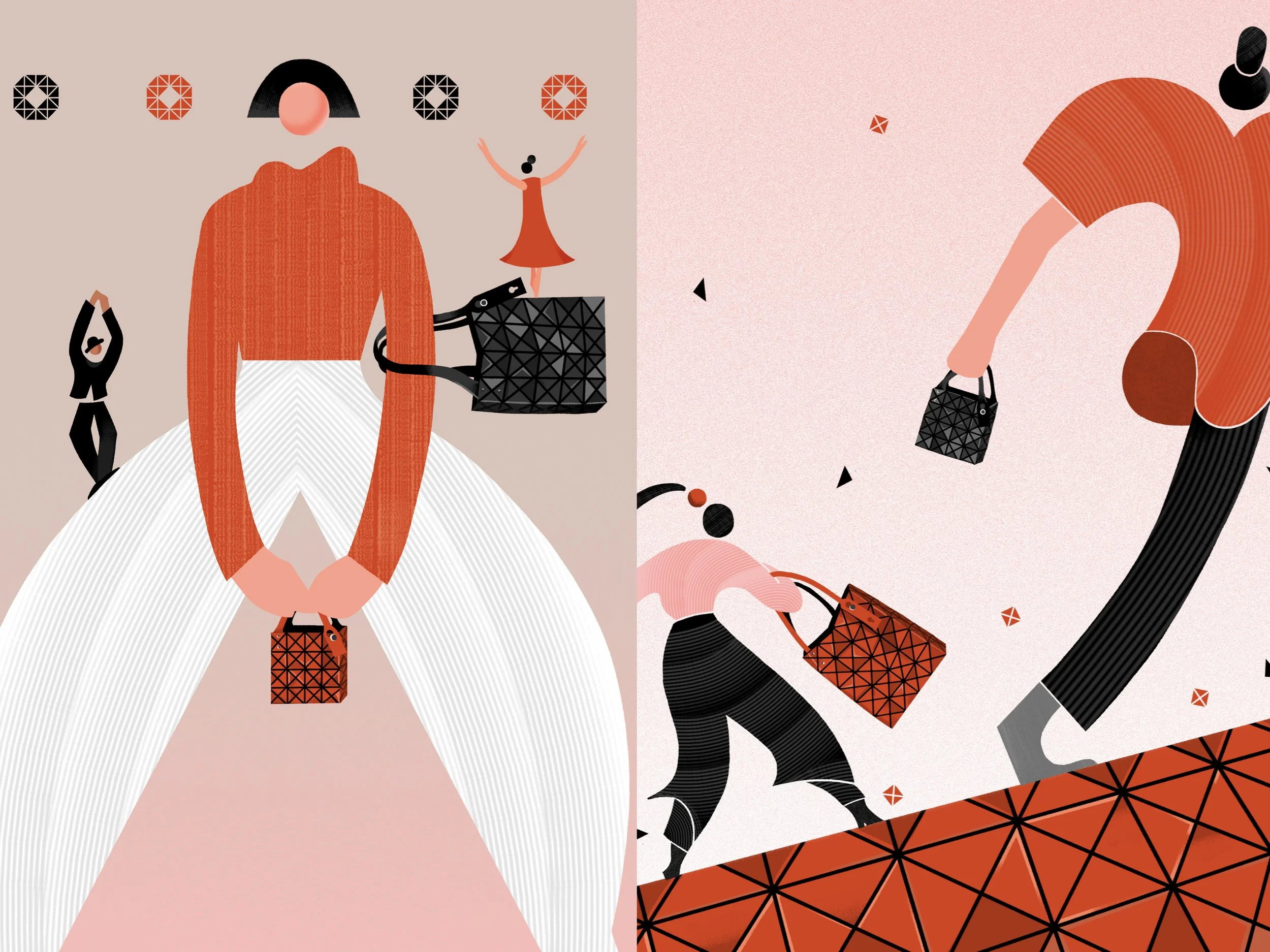 Issey Miyake | BAO BAO Illustration Poster