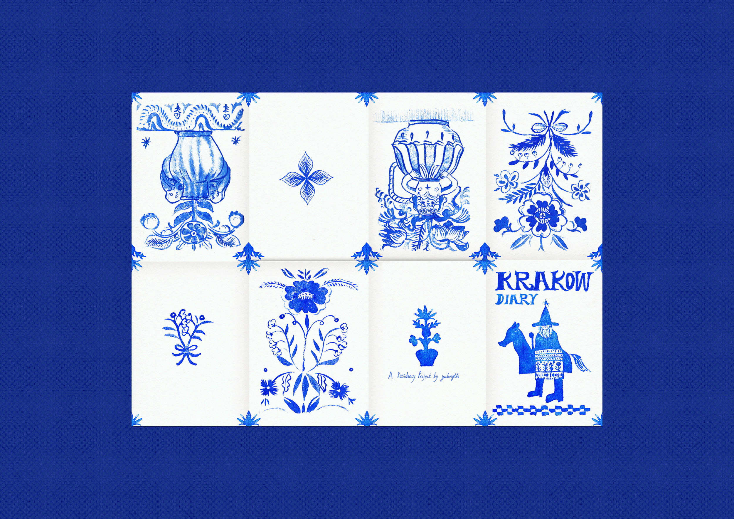 Art Residency | Bloom in Blue