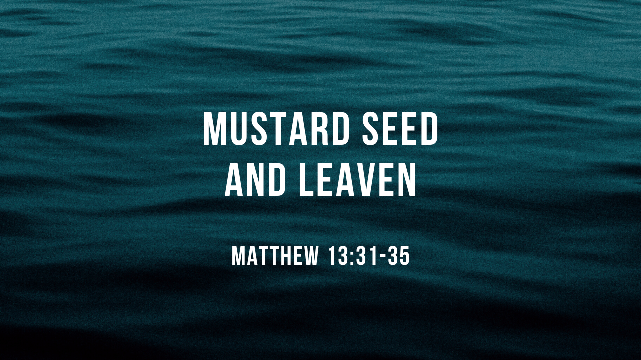 Mustard Seed &amp; Leaven